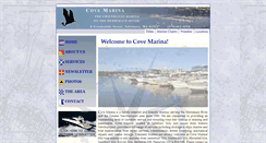 Desktop Screenshot of covemarina.net